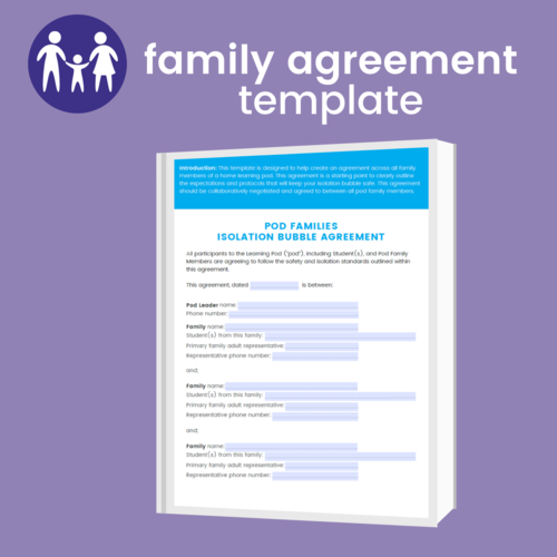 Download the FREE family agreement template!