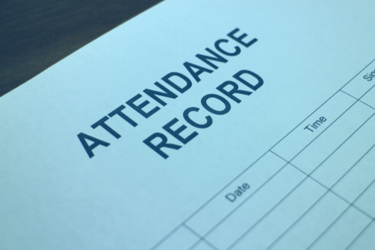 attendance record